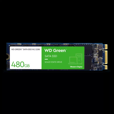WD Green 480G/M.2 SATA 2280(綠標)/讀:540M/寫:430M/TLC顆粒