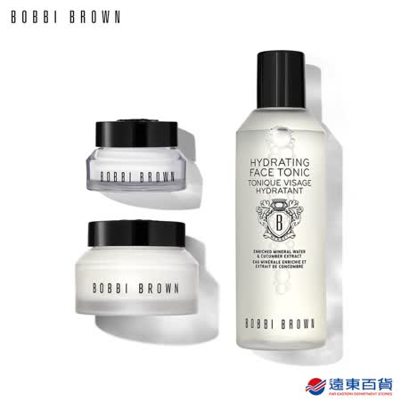【官方直營】BOBBI BROWN 芭比波朗高保濕妝前保養組(化妝水+面霜+眼霜)
