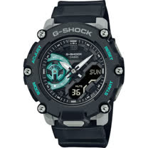 CASIO 卡西歐 G-SHOCK 一起冒險去 碳核心防護構造雙顯計時手錶 GA-2200M-1A