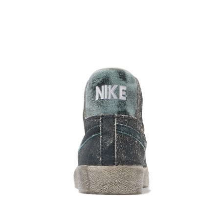 Nike 滑板鞋 Blazer Mid Premium 男鞋 SB 舒適 避震 仿舊設計 球鞋 穿搭 黑 灰 DA1839001 DA1839-001