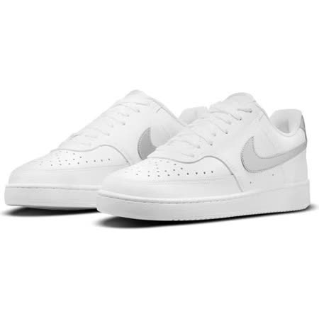 【NIKE】WMNS NIKE COURT VISION LOW 女鞋 休閒鞋 白灰