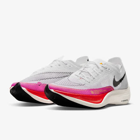 【NIKE】W ZOOMX VAPORFLY NEXT% 2 女鞋 慢跑鞋 白粉