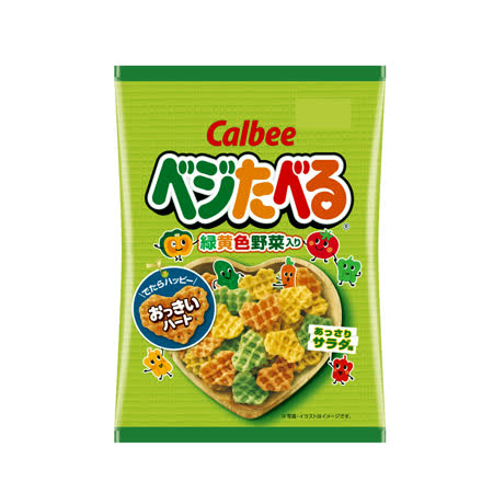 【家樂比】心型野菜餅 55G