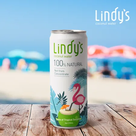 【Lindy’s】100%原味椰子水(310mlX24入)