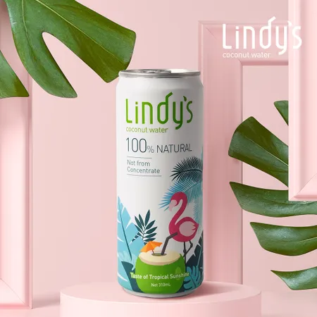 【Lindy’s】100%原味椰子水(310mlX24入)