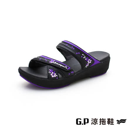 G P 紫羅蘭高臺優雅女鞋 G1577w 紫色 Size 36 39 共三色 Friday購物