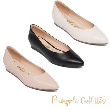 Pineapple Outfitter
真皮素面平底鞋