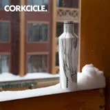 美國CORKCICLE Origins系列三層真空易口瓶/保溫瓶475ml-大理石紋