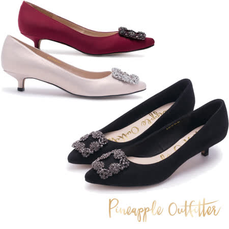 Pineapple Outfitter
璀璨名媛方鑽釦跟鞋