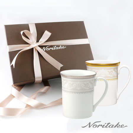【日本Noritake】皇家花園-任選二入馬克杯禮盒組