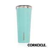 美國CORKCICLE Classic系列三層真空寬口杯/保溫隨行杯700ml-土耳其藍