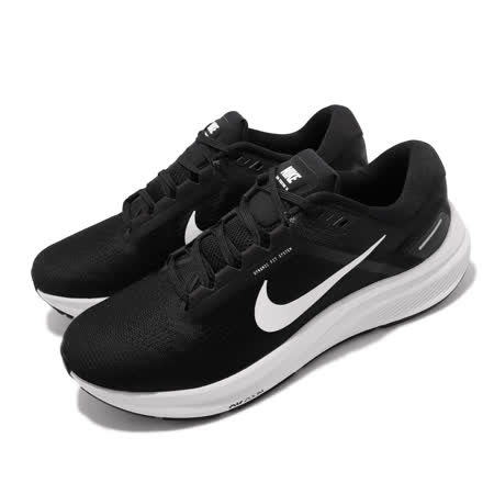Nike 慢跑鞋 Air Zoom Structure 24 黑 白 男鞋 運動鞋 DA8535-001