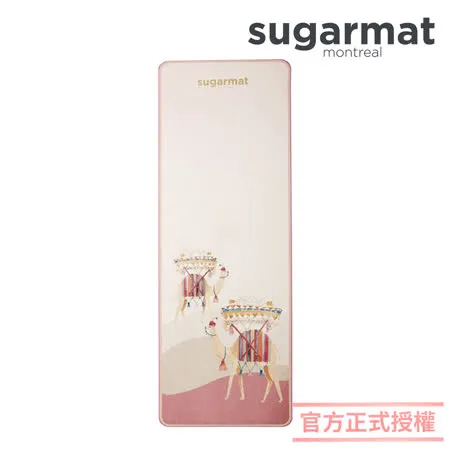 【加拿大Sugarmat】頂級TPE瑜珈墊 (5mm)粉彩駱駝Camel with Rugs