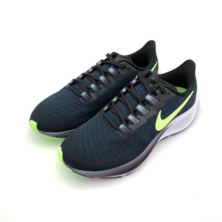 【Nike耐吉】WMNS NIKE AIR ZOOM PEGASUS 37 女 跑步鞋 黑/螢光綠