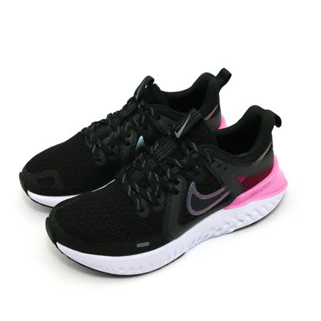 【Nike耐吉】WMNS NIKE LEGEND REACT 2 女 跑步鞋 黑/粉