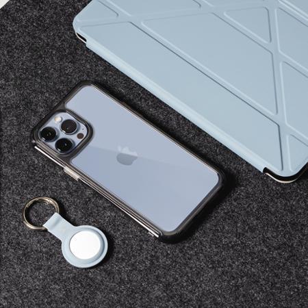 SwitchEasy 美國魚骨 iPhone 13 全尺寸 ALOS 抗菌軍規防摔透明手機殼(五年保固 永不泛黃)