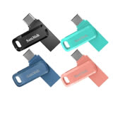 SanDisk Ultra Go USB Type-C 雙用隨身碟 64GB 四色可選 公司貨 64G黑色