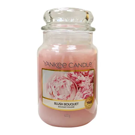 【YANKEE CANDLE】香氛蠟燭(623g) 臉紅花束 BLUSH BOUQUET