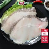 大比目魚厚切12包/組(260g±10%/包)【愛買】