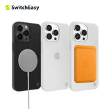 SwitchEasy 美國魚骨 iPhone 13 Pro Max 0.35 超薄裸機霧面手機保護殼 透白