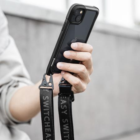 SwitchEasy 美國魚骨 iPhone 13 Pro Max Odyssey 掛繩軍規防摔金屬手機殼