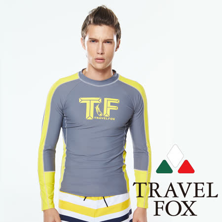 夏之戀TRAVELFOX
大男長袖衝浪上衣