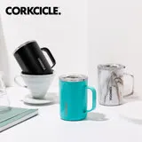 美國CORKCICLE CC0204003A 純粹系列三層真空咖啡杯475ml-大理石紋