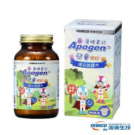 遠東生技 Apogen
童嚼錠(80g/瓶)-藻精蛋白