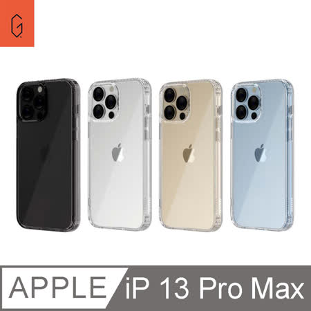 OVERDIGI iPhone 13 Pro Max 蜂巢晶格雙料軍規防摔透明殼