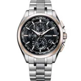 CITIZEN GENTS系列 世界時間萬年曆鈦金屬電波錶-AT8047-58E