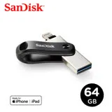 SanDisk iXpand Go 行動隨身碟64GB (公司貨) iPhone / iPad 適用