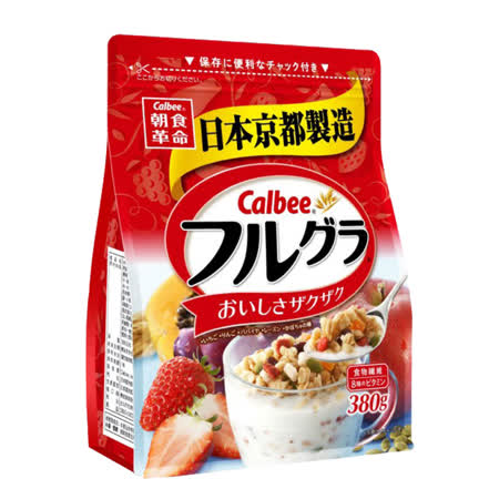 【卡樂比】富果樂水果麥片 380g / 3入