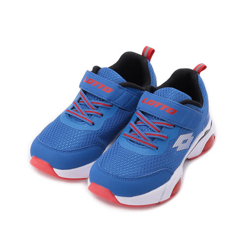 LOTTO D-AIR 輕量雙氣墊跑鞋 藍紅 LT1AKR3836 中大童鞋