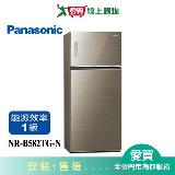 Panasonic國際580L雙門玻璃冰箱(翡翠金)NR-B582TG-N含配送+安裝