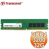 Transcend 創見 JetRam DDR4-3200 32G 桌上型記憶體