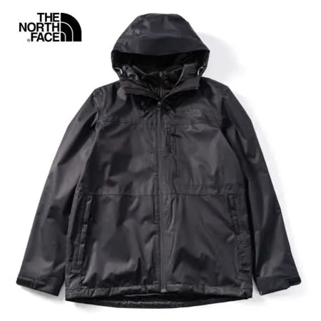 The North Face 男 三合一防水透氣保暖外套 黑 NF0A4NCLJK3