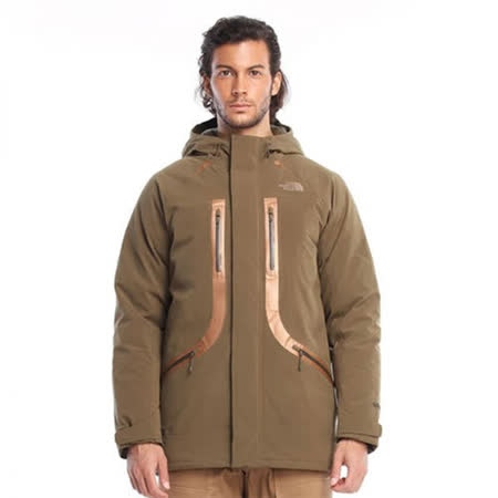 THE NORTH FACE
 Gore-Tex羽絨外套卡其