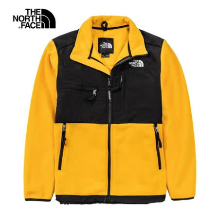 The North Face   
1995Denali抓絨外套 黃黑
