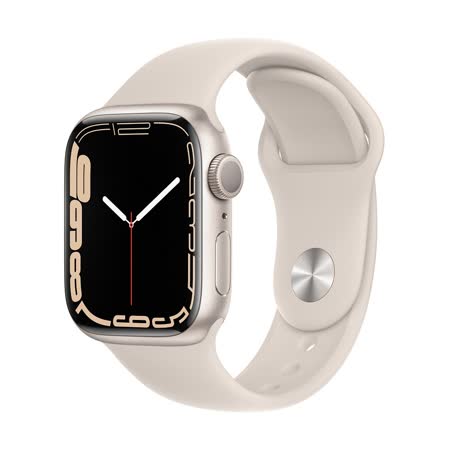 Apple Watch S7 (GPS) 41mm - 星光色(MKMY3TA/A)