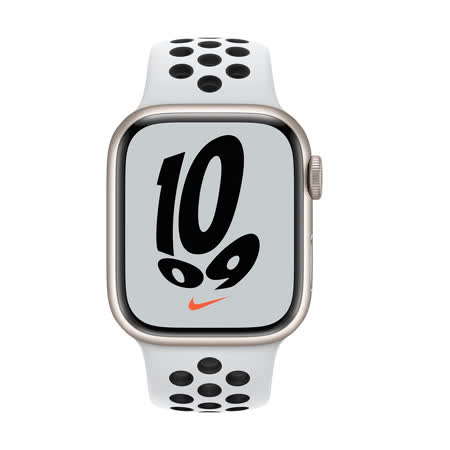 Apple Watch Nike S7 (GPS) 41mm - 星光色(MKN33TA/A)