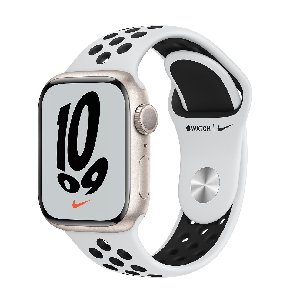 Apple Watch Nike S7 (GPS) 41mm - 星光色(MKN33TA/A)