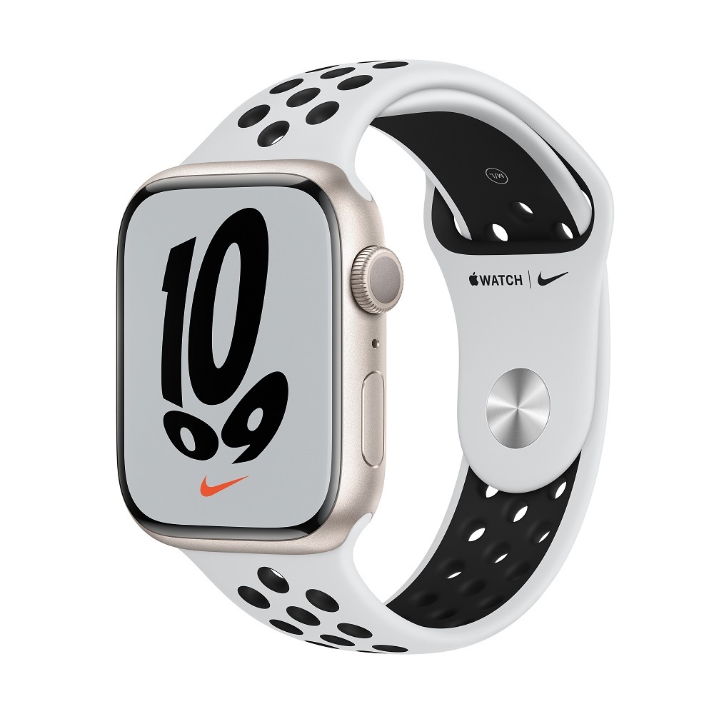 Apple Watch Nike S7 (GPS) 45mm - 星光色(MKNA3TA/A)
