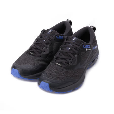 MIZUNO WAVE RIDER GORE-TEX 戶外慢跑鞋 深灰藍 J1GC217913 男鞋