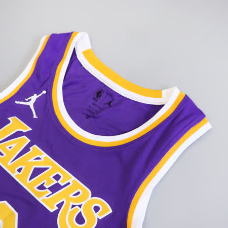 Nike 背心 Lakers NBA Jerseys 男款 籃球 球衣 洛杉磯 湖人 乾爽舒適 紫 黃 CV9481-513 CV9481-513