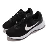 Nike 慢跑鞋 Revolution 6 NN 運動 女鞋 輕量 透氣 舒適 避震 環保理念 球鞋 黑 白 DC3729-003 DC3729-003 25.5CM=女US8.5
