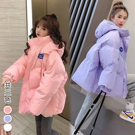 【韓國KW】清新女孩全台首發獨賣羽絨級鋪棉外套