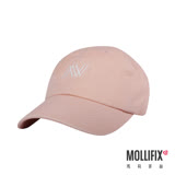 【小禎聯名設計】MOLLIFIX 瑪莉菲絲 TRULY 刺繡Logo 老帽(乾燥玫瑰)