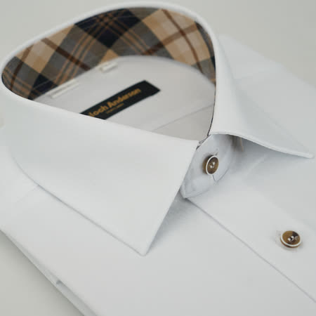 金安德森 經典格紋吸排窄版長袖襯衫