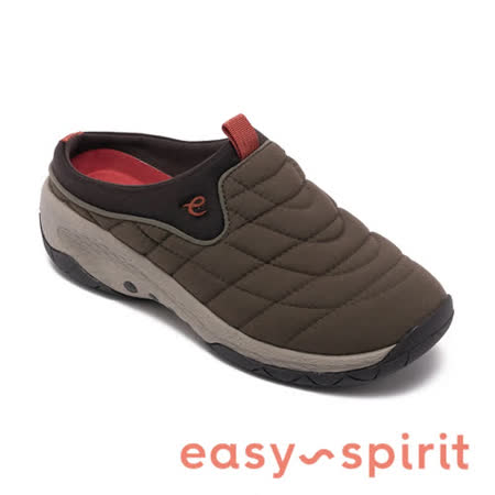 【Easy Spirit】JOURNEE2 輕量防潑水步行休閒拖鞋(橄欖綠)