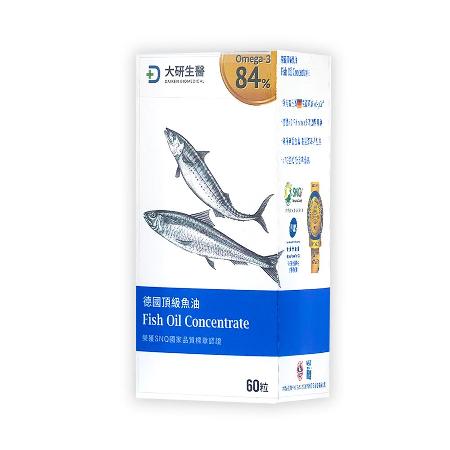 【大研生醫】德國頂級魚油 (60粒/瓶)